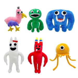 8PCS Garten of Ban Ban Plushies,Banban 3 Cuddly Garden of Bam Bam Plushies