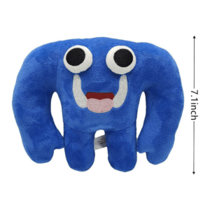 Blue Rainbow Friends Plush Toys, 8.7 inch Plush Pillow, Rainbow